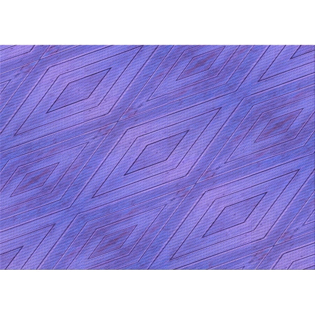 Ahgly Company Machine Washable Indoor Rectangle Transitional Purple Mimosa Purple Area Rugs, 8' x 12'