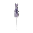 thumbnail image 2 of SouMaox Easter Rabbit Floral Branch Simulated Fleece Bunny Stakes Decorative Spring Flower Picks for Garden Courtyard Home Arrangements, 2 of 9