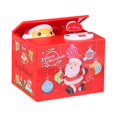 thumbnail image 2 of Big Save,HWRETIE Bank Machine Clearance,Musical Prank Santa Stealing Coin Bank Coin Storage Jar Christmas Day Gift, 2 of 6