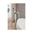thumbnail image 6 of Elegant Kitchen & Bath FAT-8002PCH Henry Floor Mounted Roman Tub Faucet with Handshower, Chrome, 6 of 10