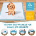 thumbnail image 6 of Super Absorbent & Leak-Proof Jumbo Pet Training Dog Pee Pads, Thicken Quick Dry Disposable Puppy Pee Pads, Potty Training Pads for Dogs Cats, Rabbits, 6 of 8
