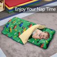 thumbnail image 4 of Toddler Nap Mat Extra Large Thickened 55''x35'', Soft Sleeping Bag with Detachable Minky Blanket and Pillow, Portable for Daycare, Preschool, Kindergarten, Travel, Boys Girls, 4 of 6