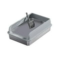 thumbnail image 1 of Caja de arena para gatos Yuyangstore Acero inoxidable tapa abierta L Gris claro, 1 of 8