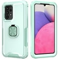 thumbnail image 2 of Nalacover For Samsung Galaxy A14 5G Slim Case,Luxury Hybrid Hard PC and TPU Rugged Bumper 3-In-1 Rotatable Magnetic Ring Kickstand Four Corner Guard Shockproof Anti-Scratch Back Phone Cover.Green, 2 of 8