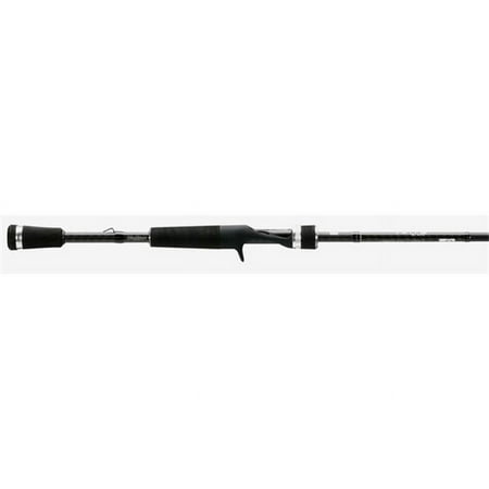 UPC: 0850013152537 | 13 Fishing 1130210 6 ft. 7 in. Fate Medium Heavy Casting Rod  Black