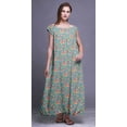 thumbnail image 3 of Bimba Chemise de Nuit Imprimée pour Femmes Vêtements de Nuit Robe de Soins Infirmiers en Rayonne, 3 of 4