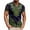 Light Green, variant on Viking Shirts for Men Summer Short Sleeve Casual Henley Shirt Vintage Norse Mythology Graphic Tee Shirts