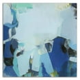 thumbnail image 3 of 24" x 24" Tide Pools by Amanda Hawkins - Wall Art Print on Canvas Fabric Blue, 3 of 3