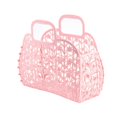 thumbnail image 3 of Bathroom Hollow Washing Storage Basket Removable Shower Basket Plastic Bath Basket Shopping Basket F, 3 of 5