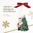 thumbnail image 4 of Spode Christmas Tree Snowman Tree Hugger Ornament, Decorative Holiday-Themed Ornaments - Hanging Ornament for Seasonal Tree Decor, Collectible Festive Keepsake & Gift, 4 of 7