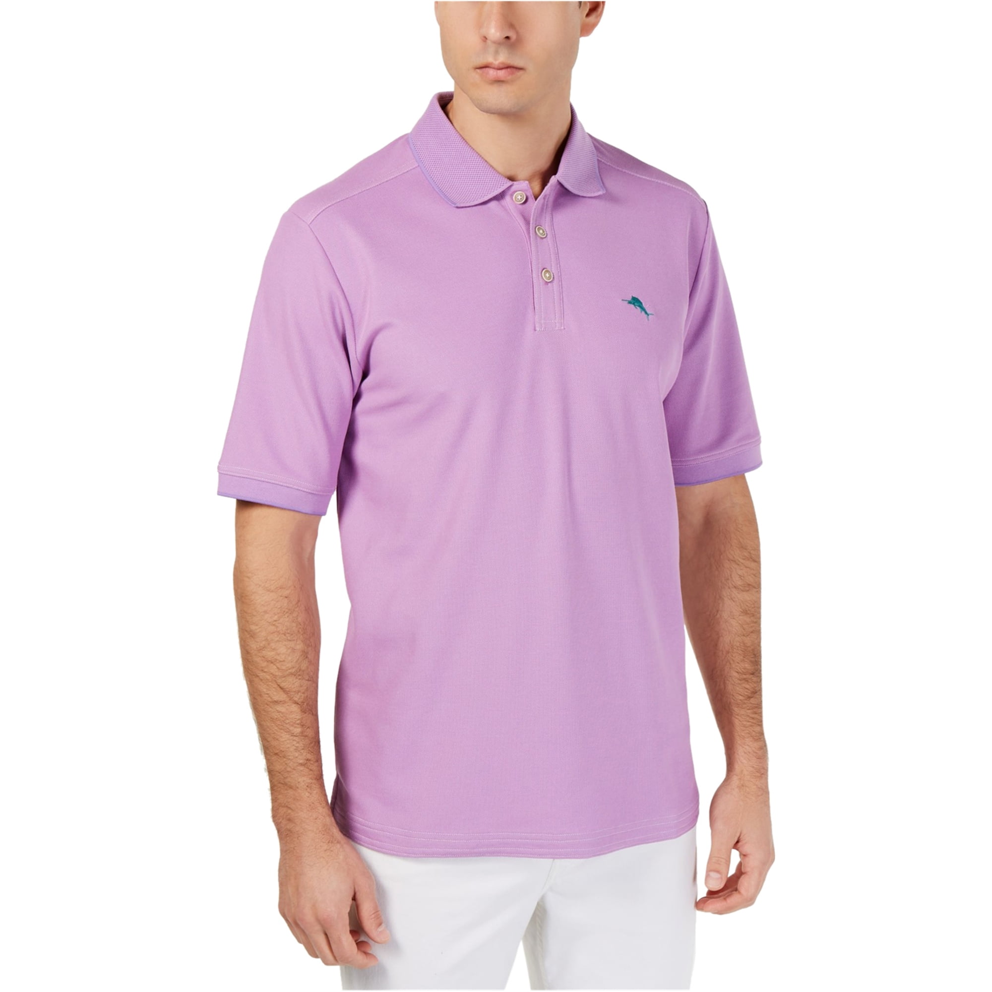 Tommy Bahama Mens Islandzone Rugby Polo Shirt, Purple, Small - Walmart.com
