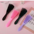 thumbnail image 4 of peine de pelo pulpo peine desenredante cepillo para cabello rizado multifuncional mujeres peine para pelo grueso grueso, 4 of 4
