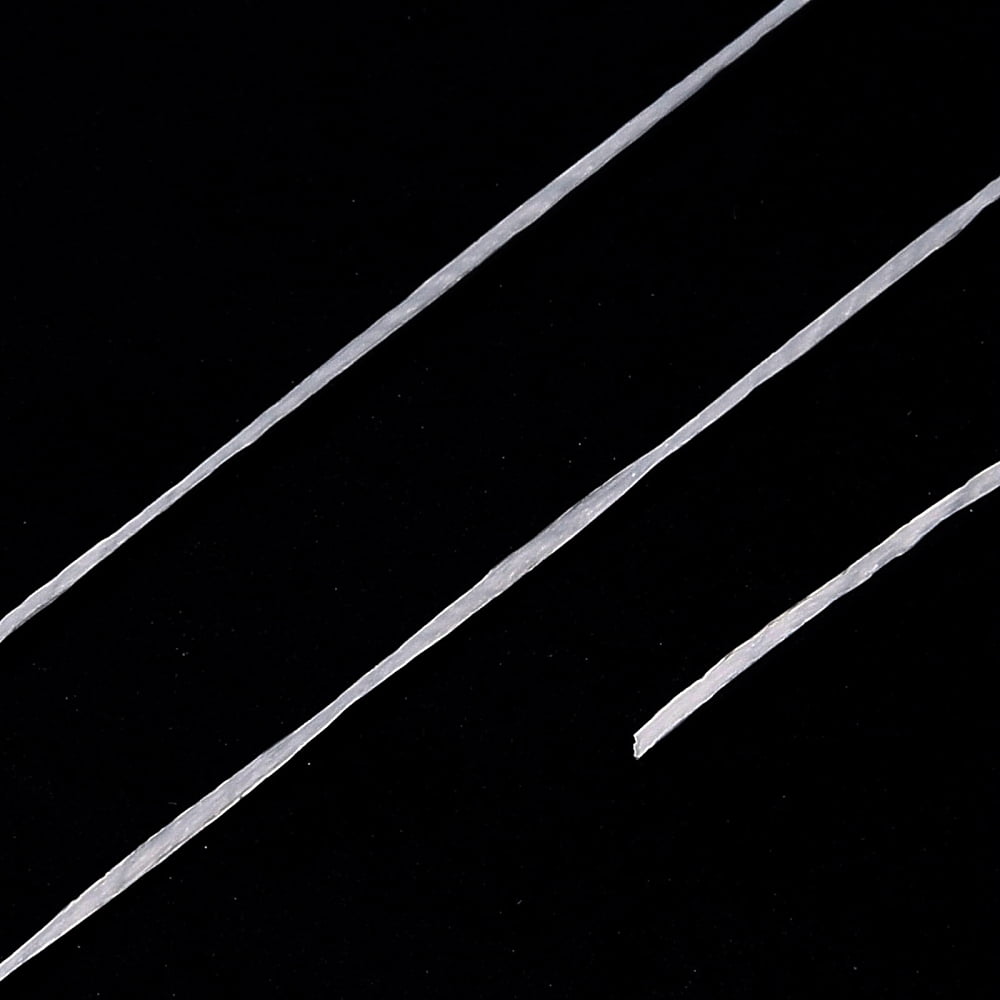 30M Elastic Crystal Thread Jewelry Beading Cords For Stretch Bracelet Making White 0.8mm about 32.81 Yards(30m)/Roll