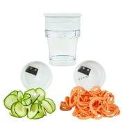 Paderno World Cuisine Two-Blade Handheld Spiralizer