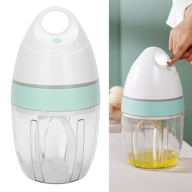 Batidor de huevos con una sola tecla accesorio de cocina para mezclar clara de huevo en casa crema espumosa 96x48x48 pulgadas ANGGREK Otros