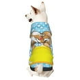 thumbnail image 5 of Uemuo Dog Takes a Bath in the Bathtub for Winter Dog Hoodie Sweatshirts with Pockets Warm Dog Clothes for Small Dogs Chihuahua-X-Large, 5 of 8