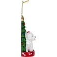 thumbnail image 2 of Kurt Adler 4.25 Inch White Highland Terrier Christmas Ornament, 2 of 4
