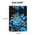 thumbnail image 2 of Car Seat Cover Baby - Blue Rose Butterfly Beautiful A Breathable Infant Car Seat Cover for Baby Carseat, Lightweight Comfort Baby Essentials Must Haves Newborn Stuff for Girl Boy, 2 of 7