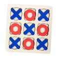 thumbnail image 2 of Wooden Tic TAC Toe Game Traditional Leisure Intelligent Brain Teaser B, 2 of 9
