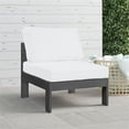 thumbnail image 3 of Meridian Furniture Nizuc White Outdoor Patio Armless Chair, 3 of 8