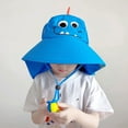 thumbnail image 2 of LOVZFMLL Kids Sun Hat with Neck Flap Wide Brim Cute Sun Protection Summer Outdoor Fishing Beach Hat for Boys Girls 2-8 Years, 2 of 3
