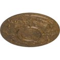 thumbnail image 3 of 28 1/8"OD x 1 3/4"P Oslo Ceiling Medallion (Fits Canopies up to 10 1/2"), Hand-Painted Rubbed Bronze, 3 of 6