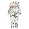 thumbnail image 3 of Cinnamoroll Hooded Union Suit Pajama Soft Comfy PJs Sleepwear, 3 of 7