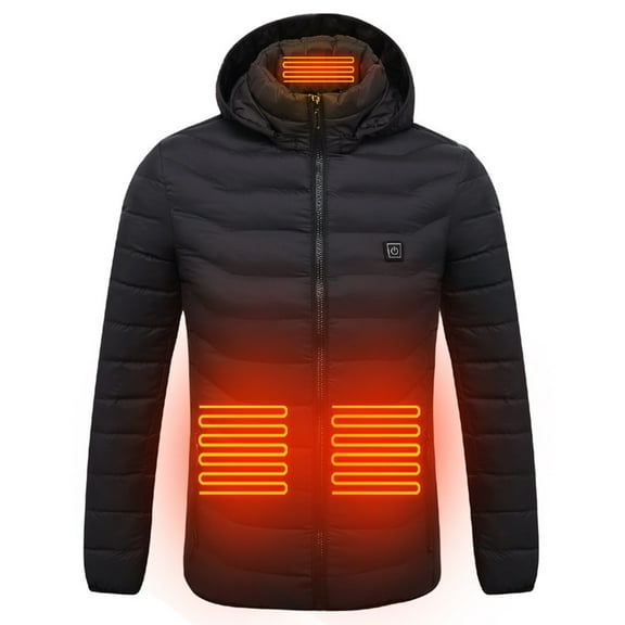 Kyusrd Outdoor Warm Clothing Heated For Riding Skiing Fishing Charging Via Heated Coat