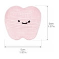 thumbnail image 4 of Tooth Squishy Fidget Toy, Super Soft TPR Squeeze Stress Relief Toy for Desk Anxiety Relief, Gift for Kids Teens Adults (Pink), 4 of 6