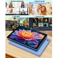 thumbnail image 3 of Tedupee Tablet 10 Pulgadas Android 14, 1280x800 HD, 4GB RAM + 32GB(1TB Exp), WiFi 6, USB-C,6000mAh, Azul, 3 of 11