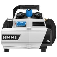 Hart 20-Volt 2 Gallon Compressor Kit (1) 20-Volt 4Ah Lithium-ion Battery