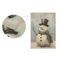 thumbnail image 2 of A Snowman Garden Flag Double Sided Outdoor Banners for Courtyard Outdoor Lawn Farmhouse Holiday Decorations, 2 of 5