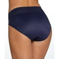 thumbnail image 4 of Women's Warner's 5109 No Pinching No Problem Hi Cut Brief Panty (Black M), 4 of 8