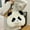 White B, variant on XYRSRUW Japanese Lint Pandas Handbag, Cute Shoulder Bag for Girls, Versatile Children's Small Bag, Fashionable Crossbody Bag for Kids and Teens