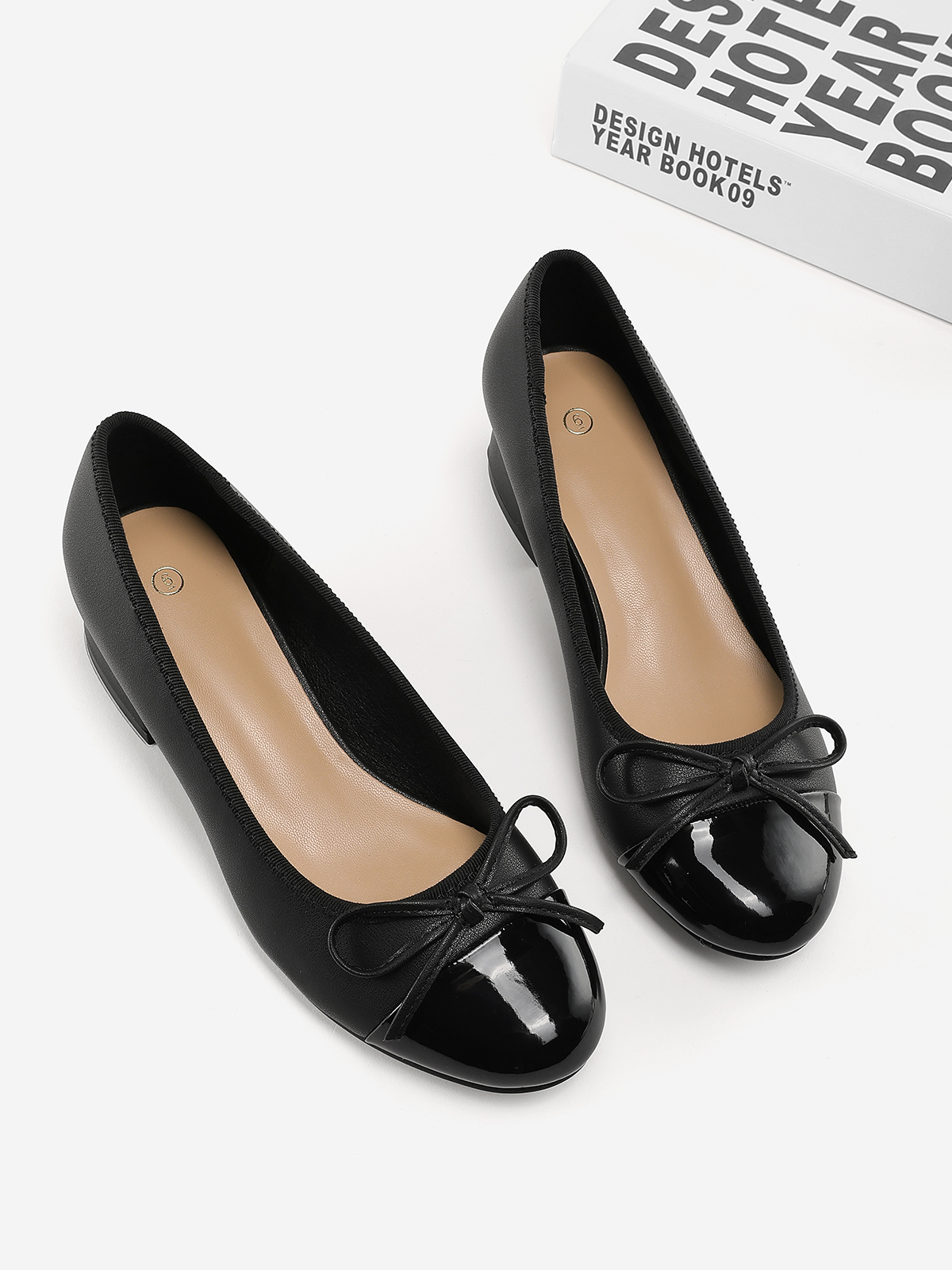 Bocca Women's Block Heel Pumps With Bow Tie photo 2