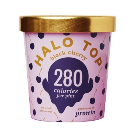 Halo Top Creamery Ice Cream, Multiple Flavors Available, Case of 8 (Best Blue Bell Ice Cream Flavors)