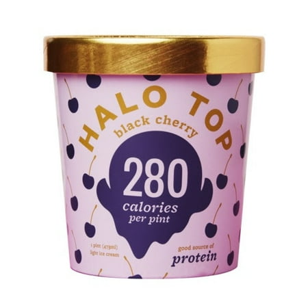 Halo Top Creamery Ice Cream, Multiple Flavors Available, Case of 8 (Best Flavors Of Halo Top)