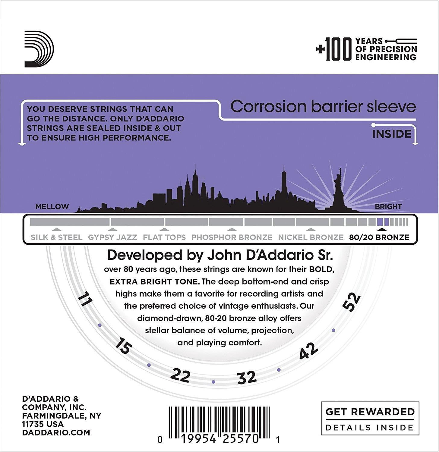 3-PACK ACOUS 80/20 BR CST LITE