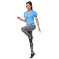 thumbnail image 7 of GZWYHT Workout Tops For Women，Upf 50+ Quick Dry Short Sleeve Sun Protection V-Neck Shirts Lightweight Hiking T Shirts, 7 of 7