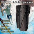 thumbnail image 3 of Bañador tipo jammer profesional | Bañador tipo traje de baño de buceo con estampado de tiburón | Trajes de baño jammer para hombre, 3 of 5