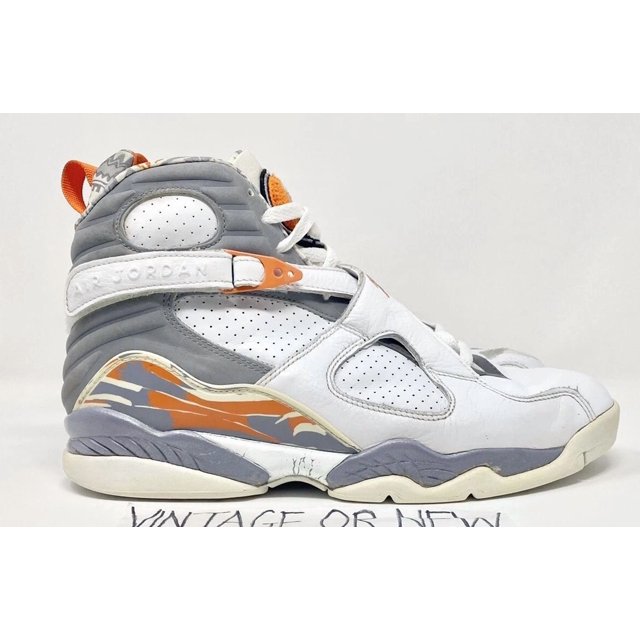 Ni - ke Ni - ke Air Jordan VIII 8 Orange Blaze Stealth Retro 305381-102 sz 11
