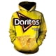 thumbnail image 2 of Sudadera con capucha con estampado 3D de patatas fritas para hombre, nueva sudadera para correr al aire libre, sudadera deportiva, sudadera informal de moda para hombre, 2 of 5