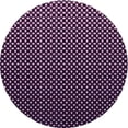 thumbnail image 1 of Ahgly Company Machine Washable Indoor Round Transitional Orchid Purple Area Rugs, 4' Round, 1 of 7