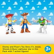 Disney and Pixar Toy Story Imaginext Figures, Includes 7 3-inch Tall Figures Inspired by Toy Story 5