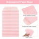 thumbnail image 3 of Uxcell 100Pcs Bolsas de Papel Kraft, 6" x 3" Bolsas de Caramelo Impermeables, Bolsas de Favor Planas, Bolsas de Regalo Pequeñas, Olas Rosas, 3 of 6