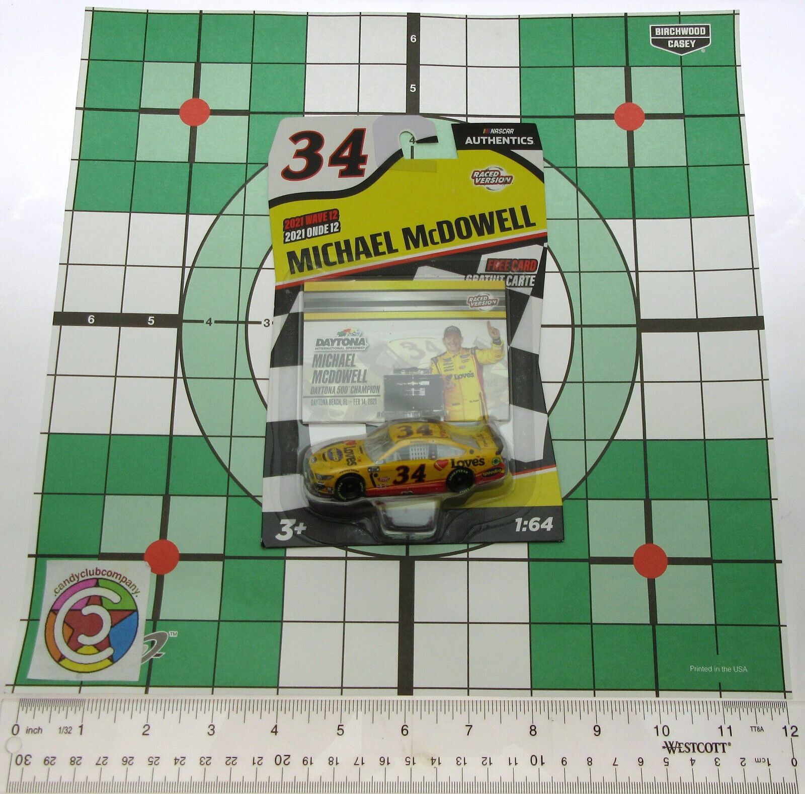 Michael McDowell ~ Love's Car ~ NASCAR Authentics ~ Die Cast 1:64 Scale