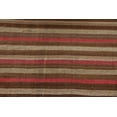 thumbnail image 5 of Area Kilim, Vintage Kilim, Turkish Kilim, Oushak Kilim, 41x100 inches Brown Kilim, Outdoor Kilim, Bedroom Kilim, 11618, 5 of 10