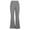 Gray, variant on LYXSSBYX Yoga Leggings for WomensLadies Fashion Sport Yoga Pants Solid Mid High Waist Solid Long Pants