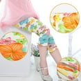 thumbnail image 2 of Nmmacb Girls Prints Leggings Tights Summer Casual Yoga Pants Bottoms Trousers for Kids 3-8Years, 2 of 9