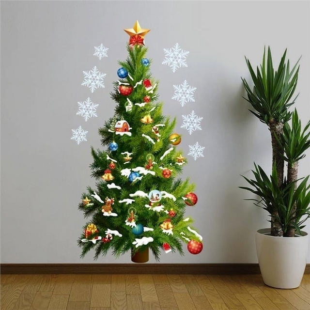 Pegatinas de pared navideñas Jadeshay